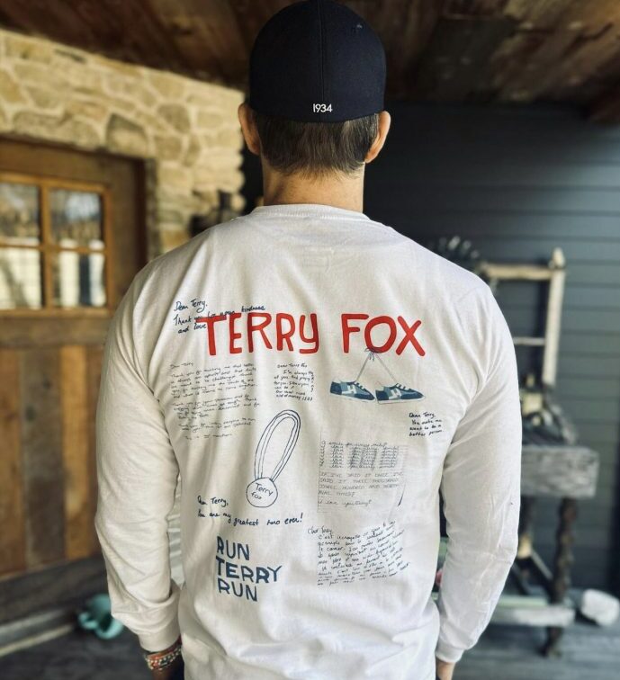 Terry Fox Foundation Launches T-shirt With Help From Ryan Reynolds ...